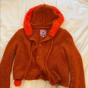 Unif orange Fuku cardigan